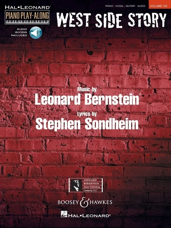 West Side Story Piano Play Along V130 Book/Online Audio