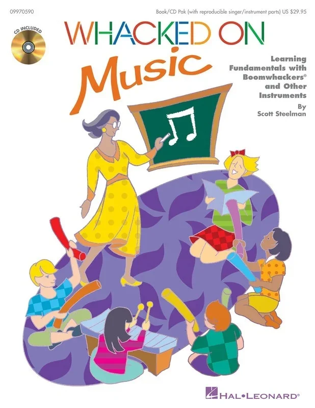 Whacked On Music Book/CD (Softcover Book/CD)
