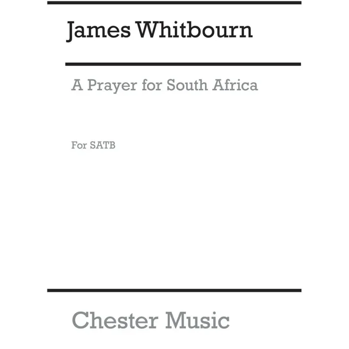 Whitbourn, James – A Prayer From South Africa