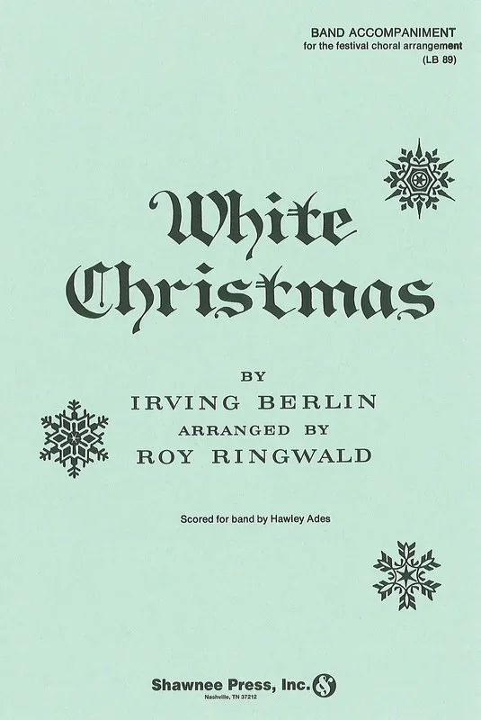 White Christmas Concert Band Opt Orch/Choral Book