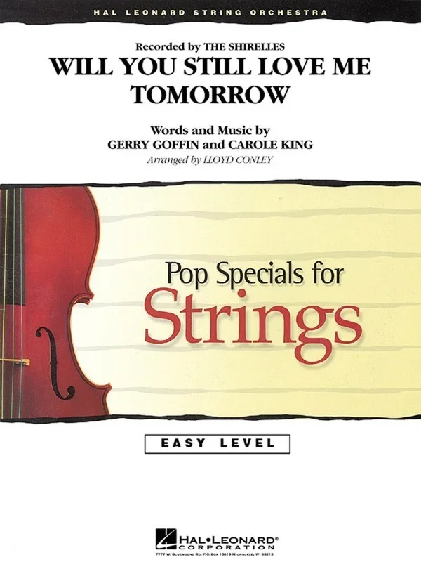 Will You Still Love Me Tomorrow Eso2 (Music Score/Parts)