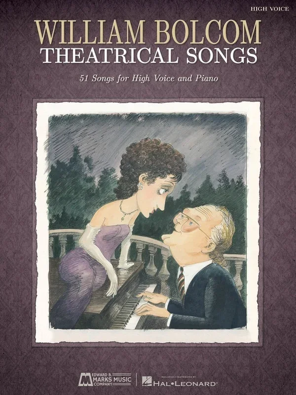 William Bolcom Theatrical Songs High Voice (Softcover Book)