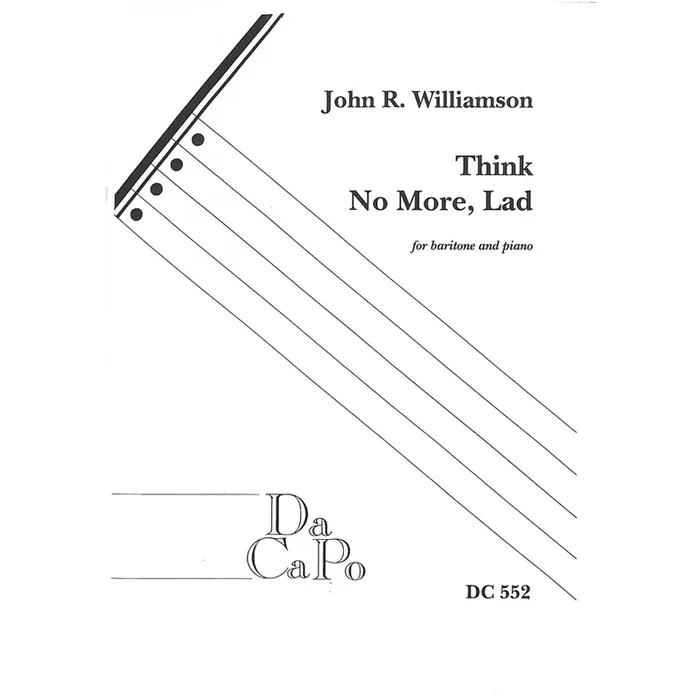 Williamson, John R – Think No More Lad