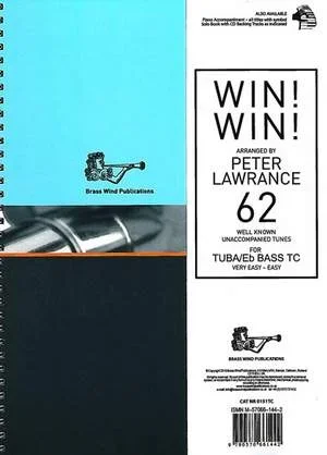 Win! Win! For Tuba/Eb Bass Treble Clef Solo (BrassWind)