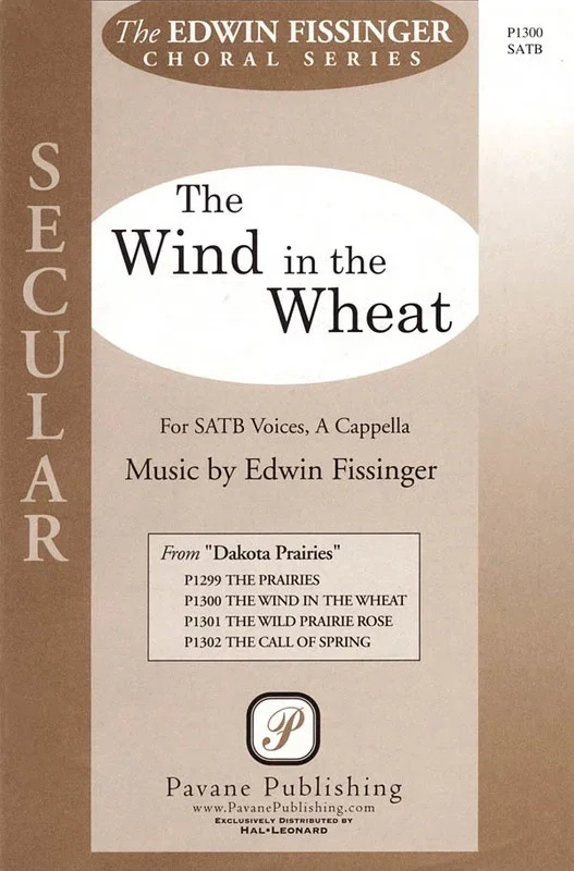Wind In The Wheat SATB A Cappella (Octavo)