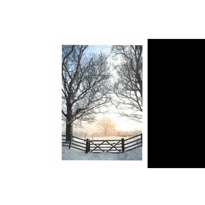 Winter Morning in Yorkshire (pack of 5 Christmas cards)