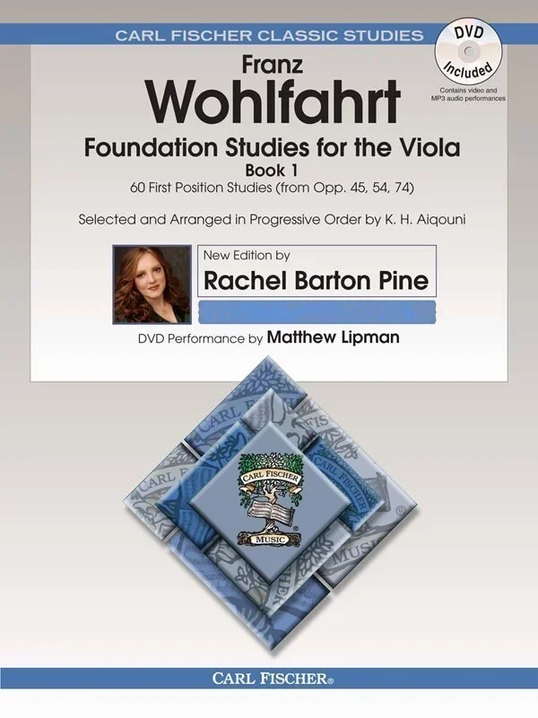 Wohlfahrt – Foundation Studies Book 1 Viola Book/DVD (Softcover Book/DVD) Book