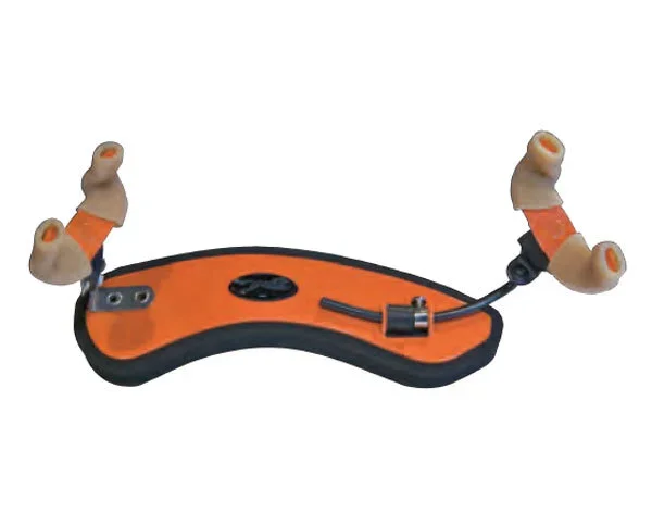 Wolf Forte Secondo Coloured Shoulder Rest for Violin in Orange Sun (1/4 – 1/2)