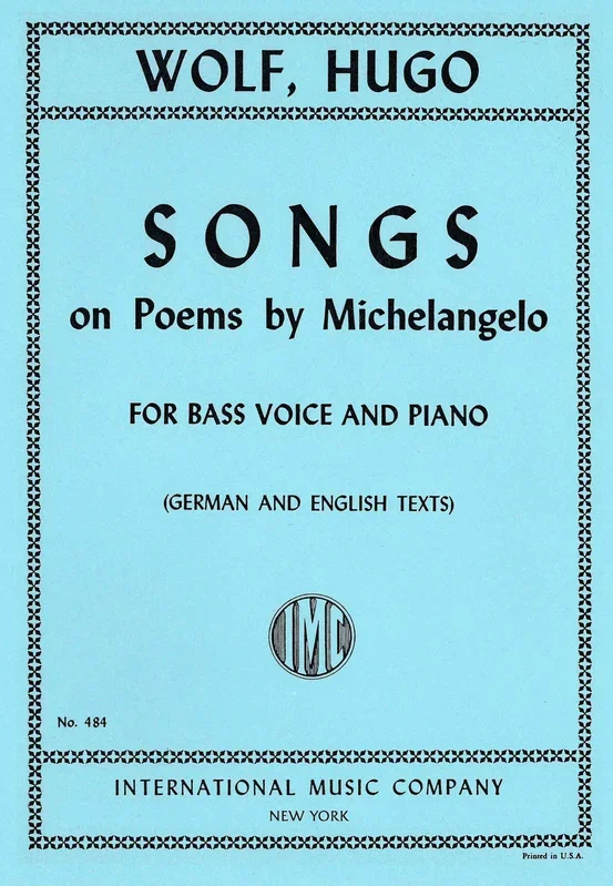 Wolf: Michelangelo Lieder