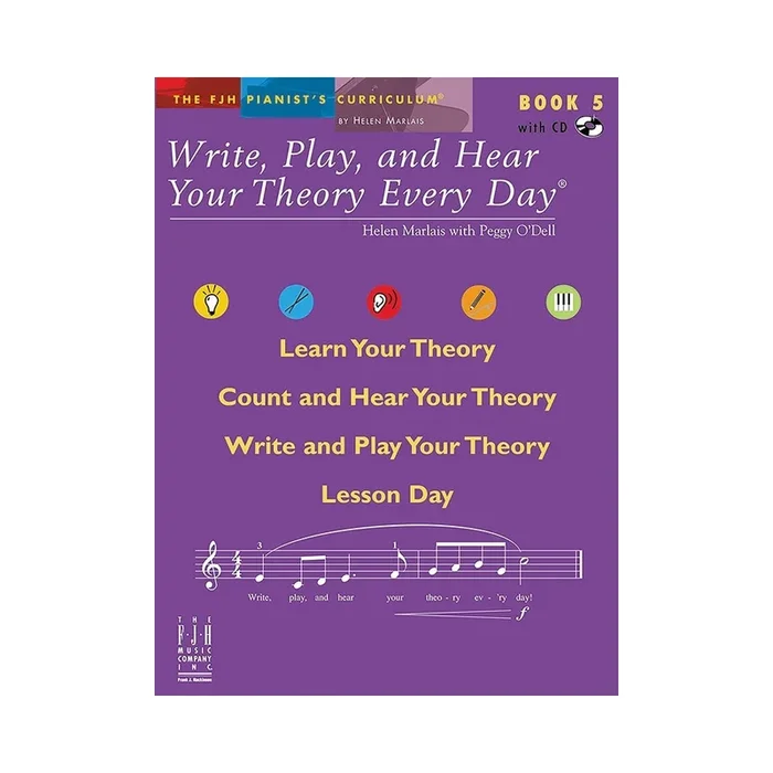 Write, Play And Hear Theory Every Day – Book 5