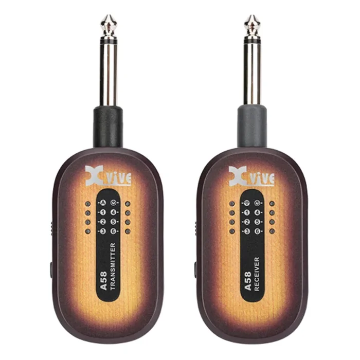 Xvive A58 Guitar Wireless System (5.8Ghz) – Sunburst