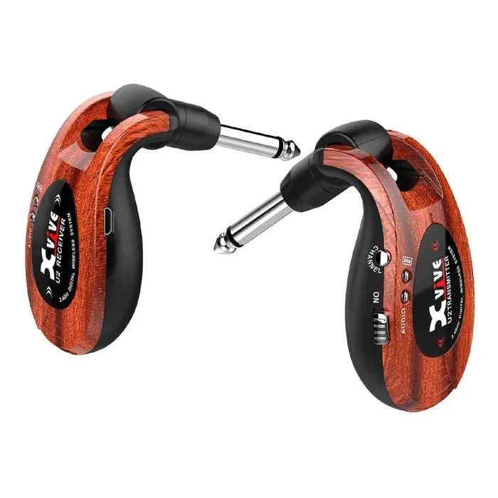 Xvive U2 Guitar Wireless System 2.4 Ghz – Wood