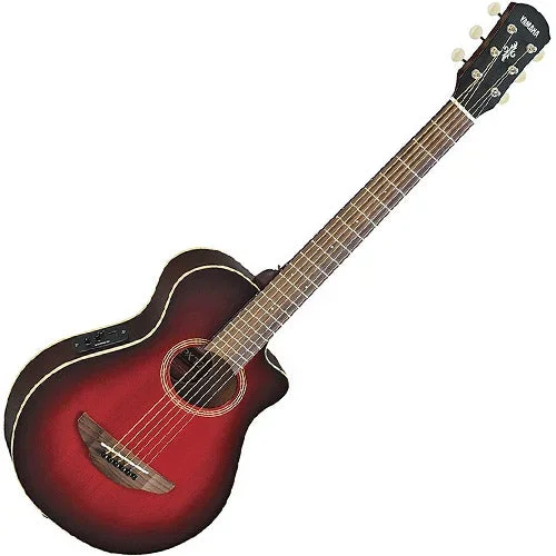 Yamaha 3/4 Size APX Acoustic Electric in Dark Red Sunburst – APXT2DRB