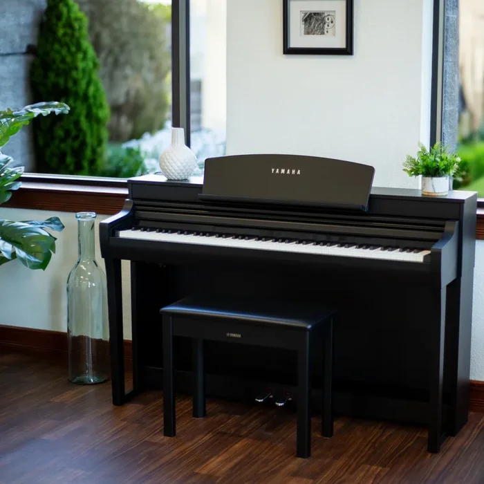 Yamaha Clavinova CSP-255 Digital Piano – Black Walnut
