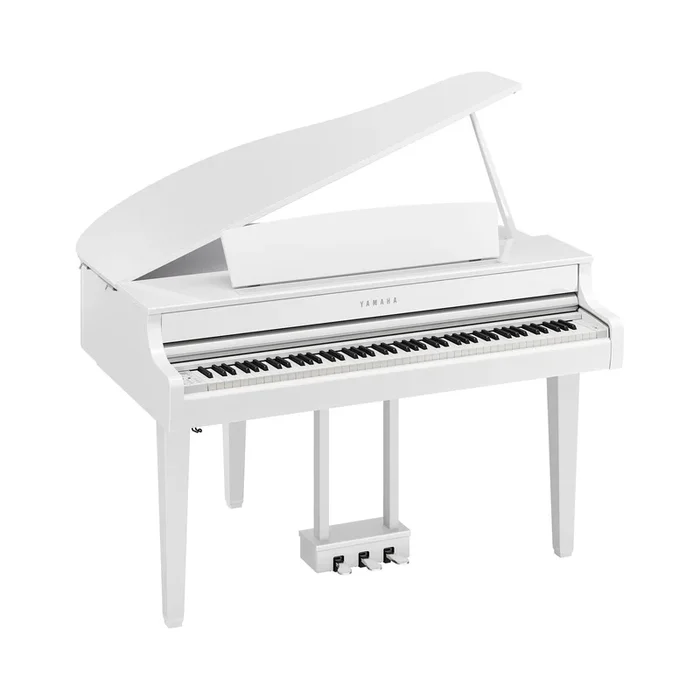 Yamaha CLP-865GPWH Clavinova Digital Grand Piano Polished White
