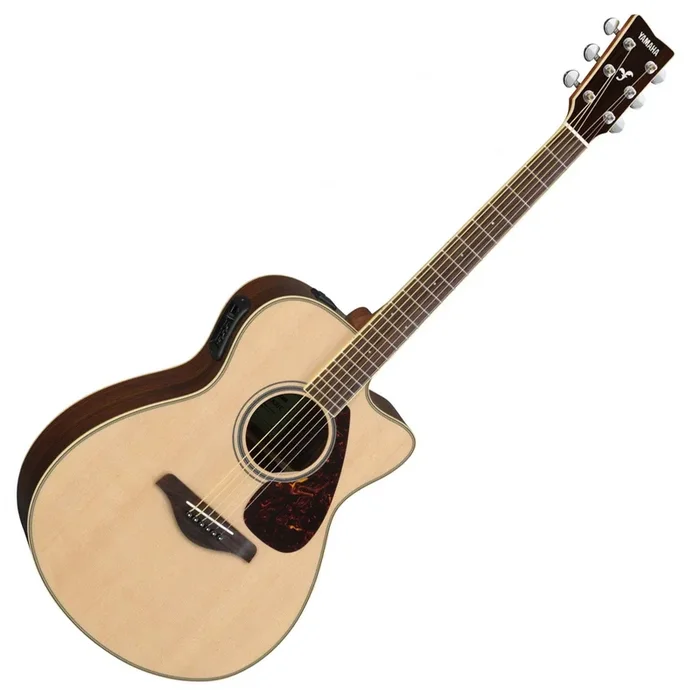 Yamaha Folk Solid Spuce Top Acoustic Electric in Natural – FSX830C