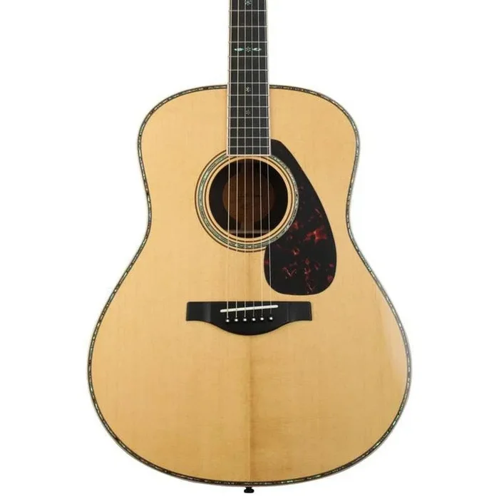 Yamaha LL56 Custom A.R.E. Original Jumbo Acoustic Guitar – Natural