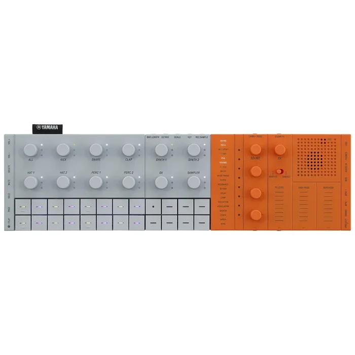 Yamaha SEQTRAK Portable Music Production Studio in Orange