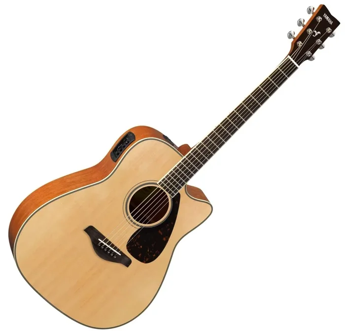 Yamaha Solid Spruce Top Acoustic Electric in Natural – FGX820C
