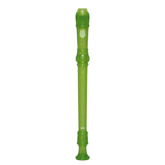 Yamaha YRS-20BG Soprano Translucent Recorder with Baroque Fingering Translucent Green