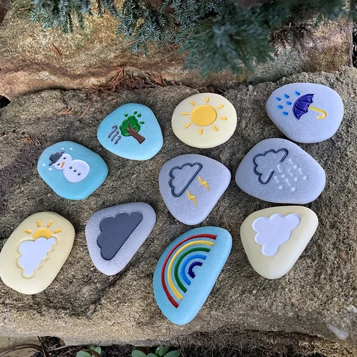 Yellow Door® Tactile Weather Stones