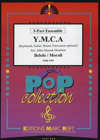 YMCA: 5 Part Ensemble: Keyboard: Guitar: Drums: Percussion