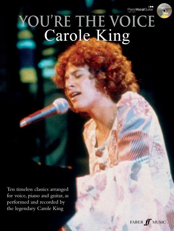 You’Re The Voice Carole King PVG/CD (Softcover Book/CD)