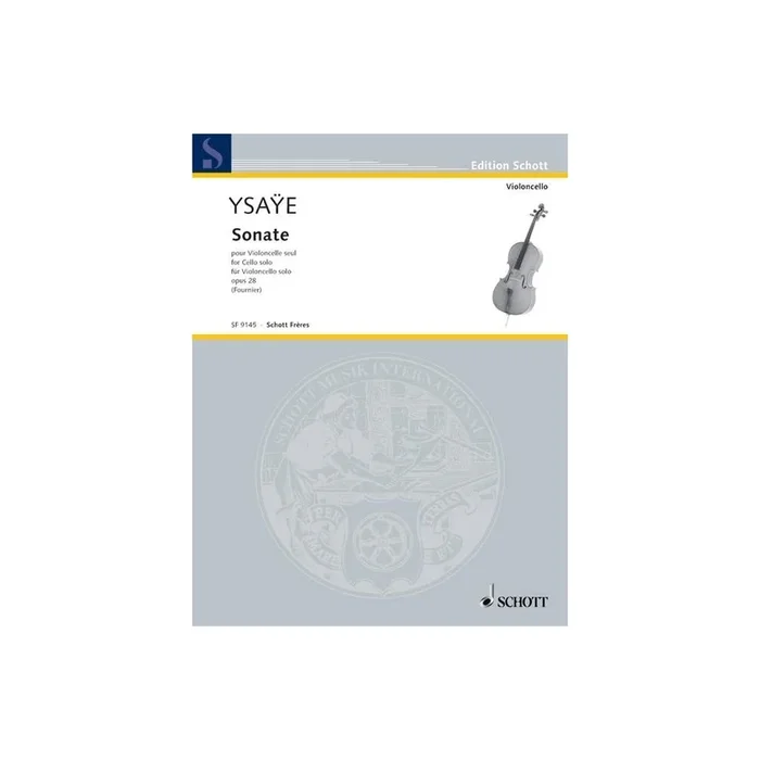 Ysaÿe, Eugène – Sonata C Minor op. 28