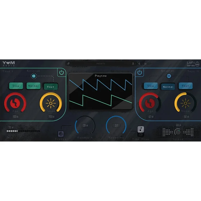 Yum Audio LoFi Playtime – Time-Bending Tape Delay