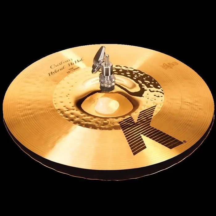 Zildjian K Custom 13 1/4 inch Hybrid Hi-Hat Cymbals (Pair)