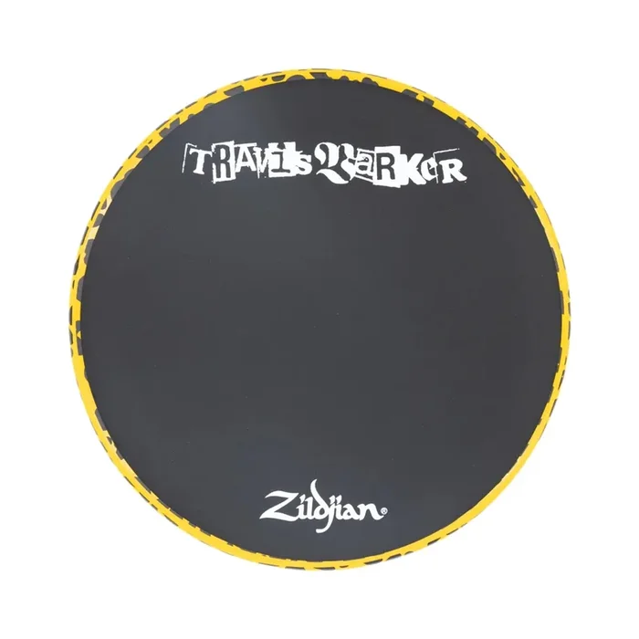 Zildjian ZXPPTB12 Travis Barker Pad de Práctica de Silicona Doble Cara 12″