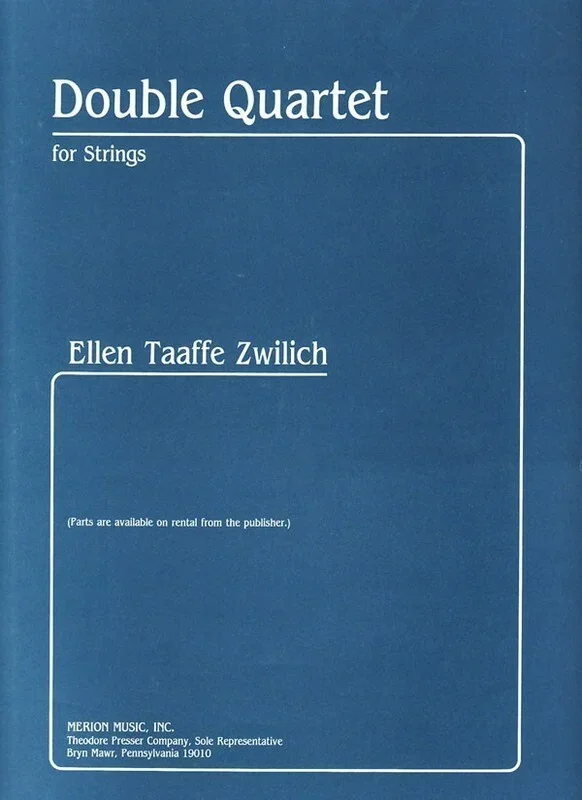 Zwilich – Double Quartet For Strings Full Score