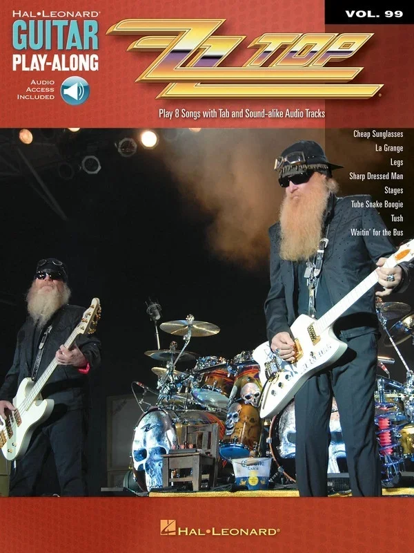 ZZ Top Guitar Play Along Book/CD V99 (Softcover Book/CD)
